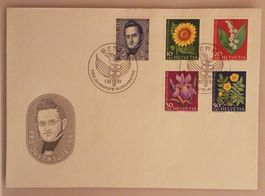 B138) 1961 Pro Juventute FDC (P1) ohne Adresse Kt. 20.-