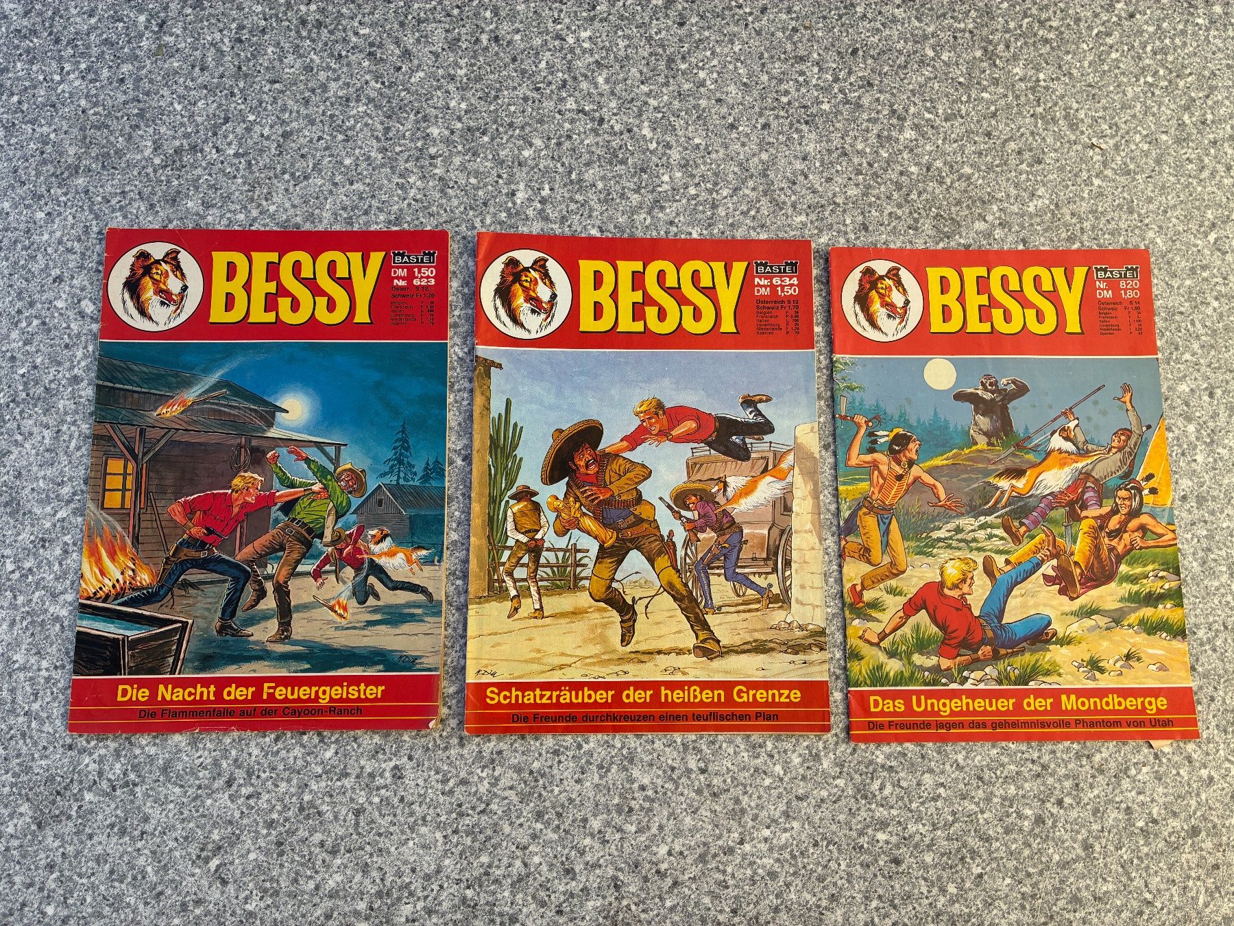 Fumetti: 19 BESSY Comics - Verlag Bastei – Usato da Reigoldswil venduto da Frog40 4