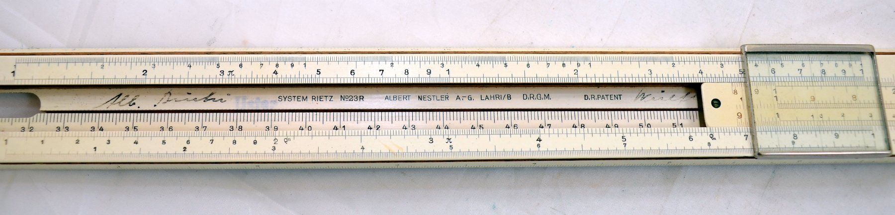 Taschenrechner: Rechenschieber Albert Nestler Nº23R – Gebraucht aus Esslingen von Hombi3 2