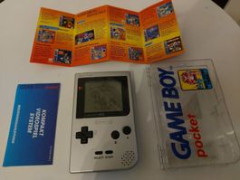 Game Boy Pocket + Bedienungsanleitung +