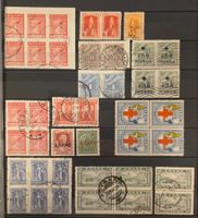 Griechenland & Kreta 1900-1927 Blöcke, Kreta & Navarino gest