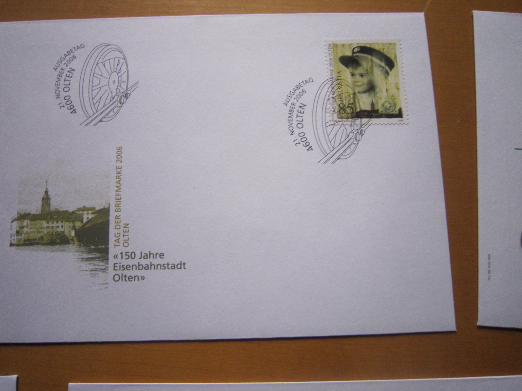 Tutti i francobolli: CH 2006 FDC kleine Zusammensetzung – Usato da Gordola venduto da Polentaefung 2