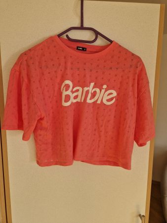 Tshirt barbie rose taille S