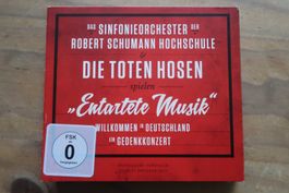 DIE TOTEN HOSEN - ENTARTETE MUSIK - 2x CD + DVD