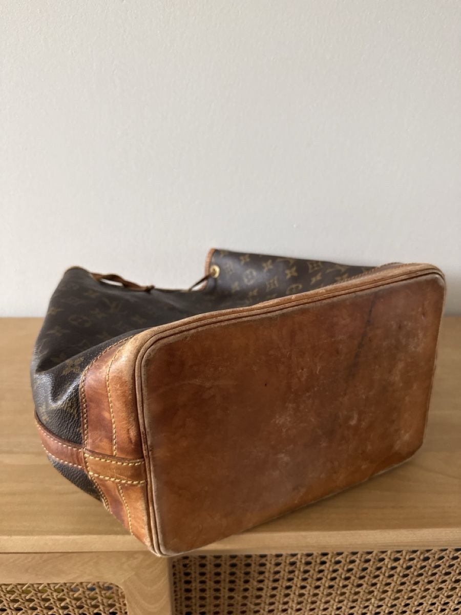 Louis Vuitton Borse da donna: Louis Vuitton Noe Beutel Monogram braun Used – Usato da Basel venduto da selinalivia 1