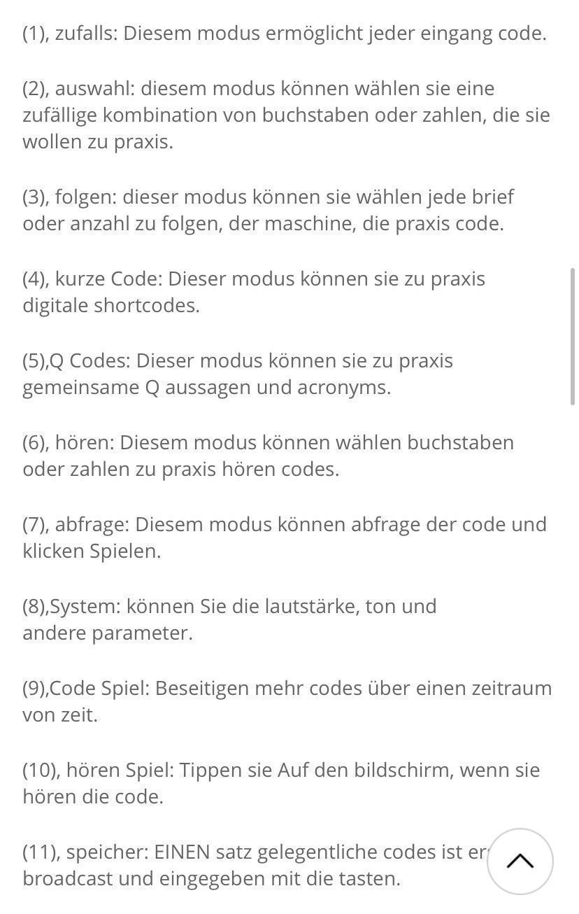 Radiocomunicazione: Amateurfunk CW Morse Code Trainer – Nuovo e nell'imballaggio originale da St. Gallen venduto da Radiomania-Schweiz 8