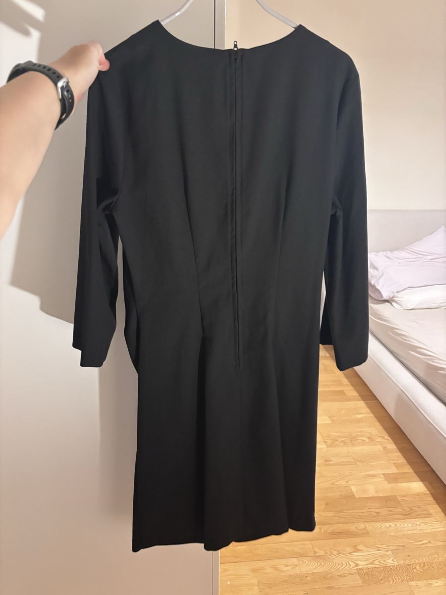 H&M Kleider: Vestito elegante nero a maniche lunghe  – Neu (gemäss Beschreibung) aus Zürich von mat_58mf 3