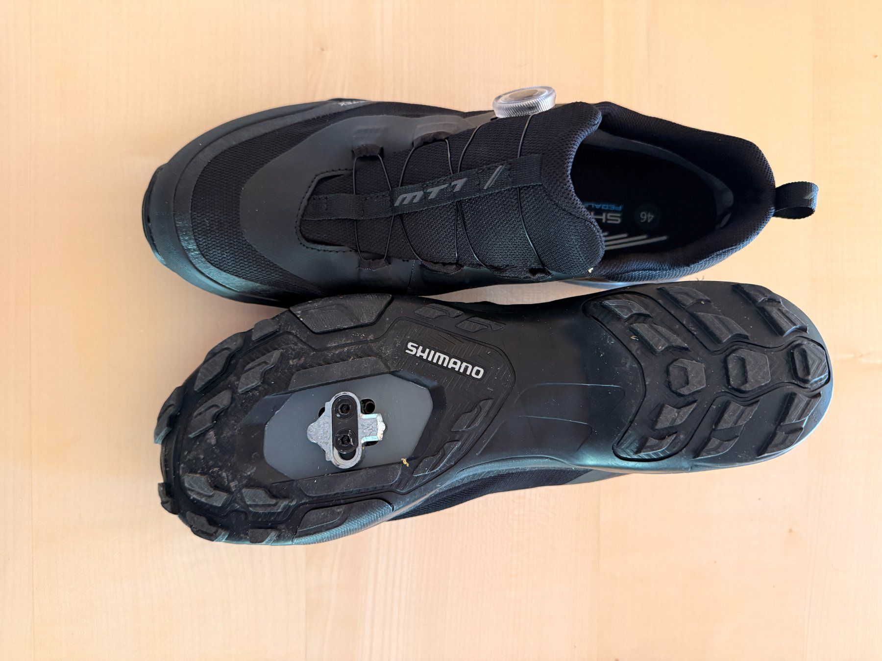 Shimano Scarpe da uomo: Shimano MTB Veloschuh SPD 46 – Nuovo (secondo la descrizione) da Heiden venduto da flokus 1