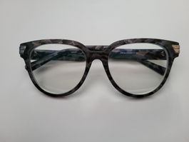 Stylish Eyebuy Direct "Moira" Cat Eye Frames - Gray Acetate