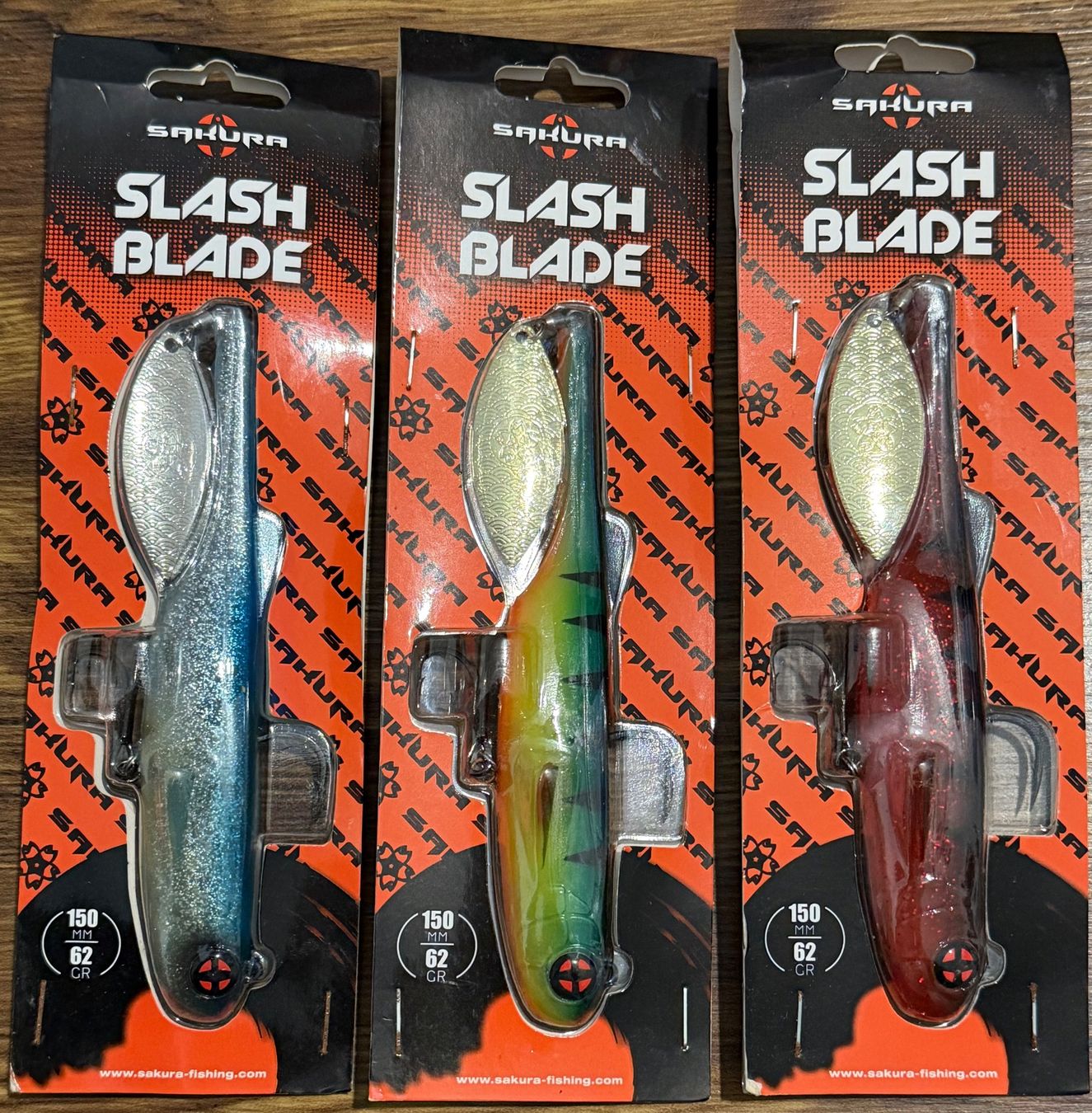 Esche: Sakura Slash Blade 3er Set 15 cm - Set 4 – Nuovo e nell'imballaggio originale da Widnau venduto da Fishingtackle_Oggy