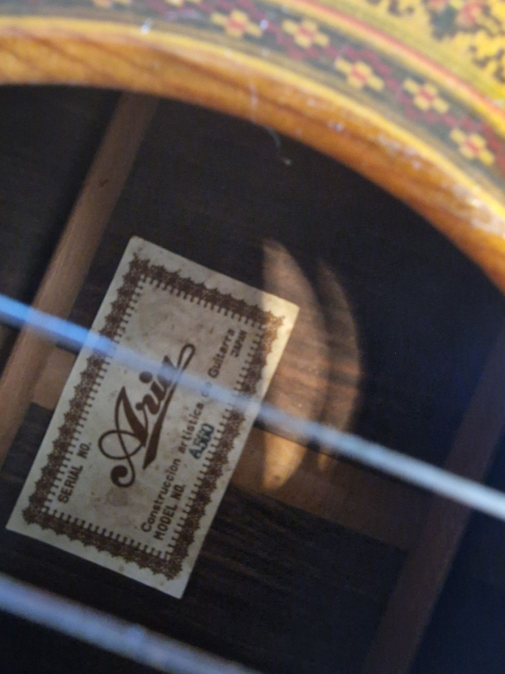 Aria Strumenti musicali: Guitare classique ARIA modèle A-560 avec étui – Usato da La Chaux-de-Fonds venduto da Ric_m628 1