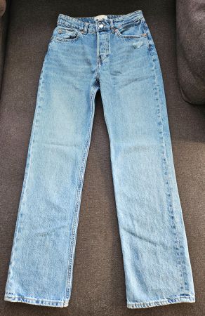 Jeans / Hose High Waist loose fit H&M,Gr.36,NP 89.-,NEU