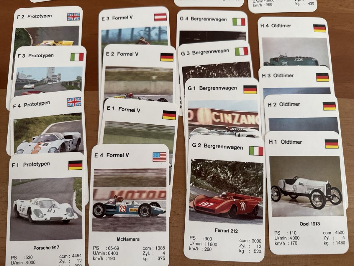 Giochi: PS Rennwagen Quartett  ASS – Usato da Zürich venduto da Smarties13 3