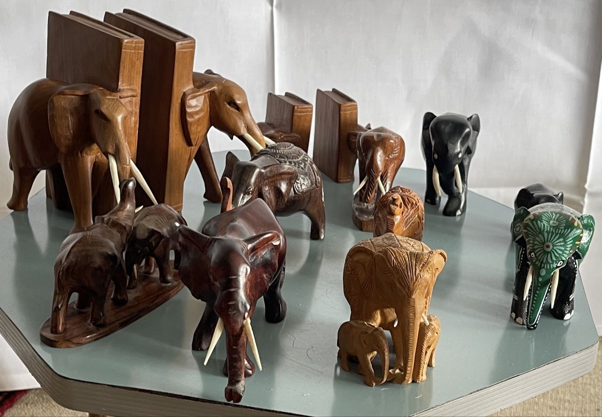 Statuette: Elefanten Holz, diverse – Usato da Arlesheim venduto da ren_5d2b 2