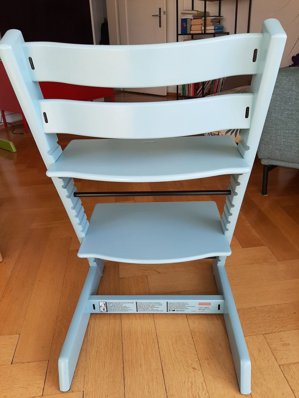 Stokke Seggioloni: Stokke Tripp Trapp, hellblau – Usato da Zürich venduto da Chrishol 2
