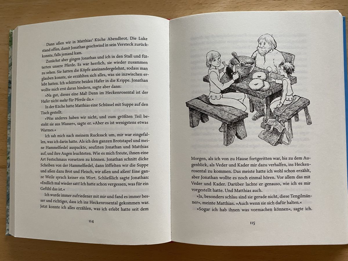 Livres: Die Brüder Löwenherz - Astrid Lindgren – D'occasion à Schwarzenburg par Michellu 6