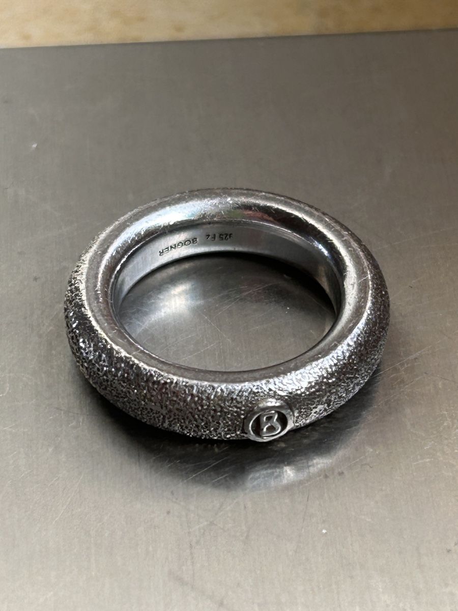 Bagues: Silberring  "B" Gr. 55 / 17.5 mm – D'occasion à Laufen par belleskulptur 3