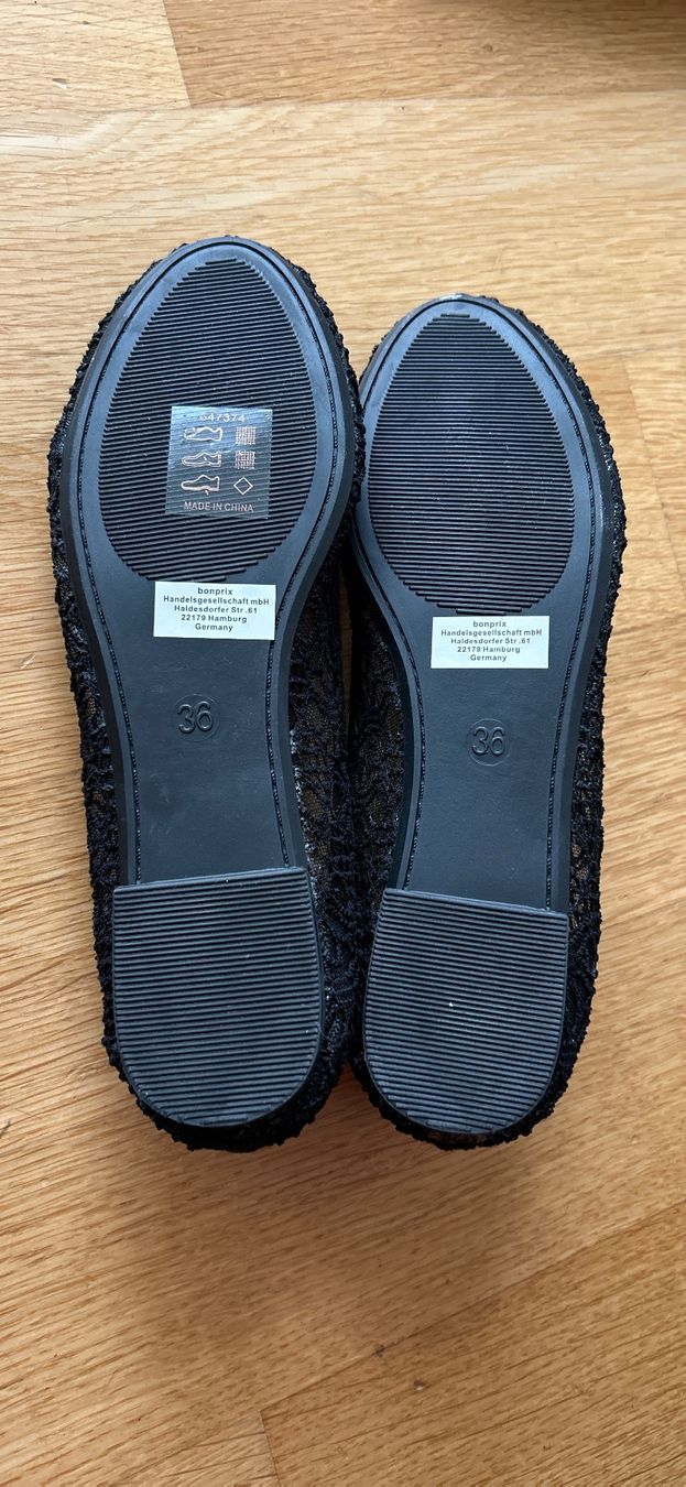 Scarpe per ragazze: Ballerinas schwarz, Grösse 36 – Nuovo (secondo la descrizione) da Grüt (Gossau ZH) venduto da Searose 2