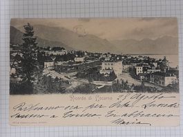 AK Locarno Ricordo di Locarno Ticino 1899