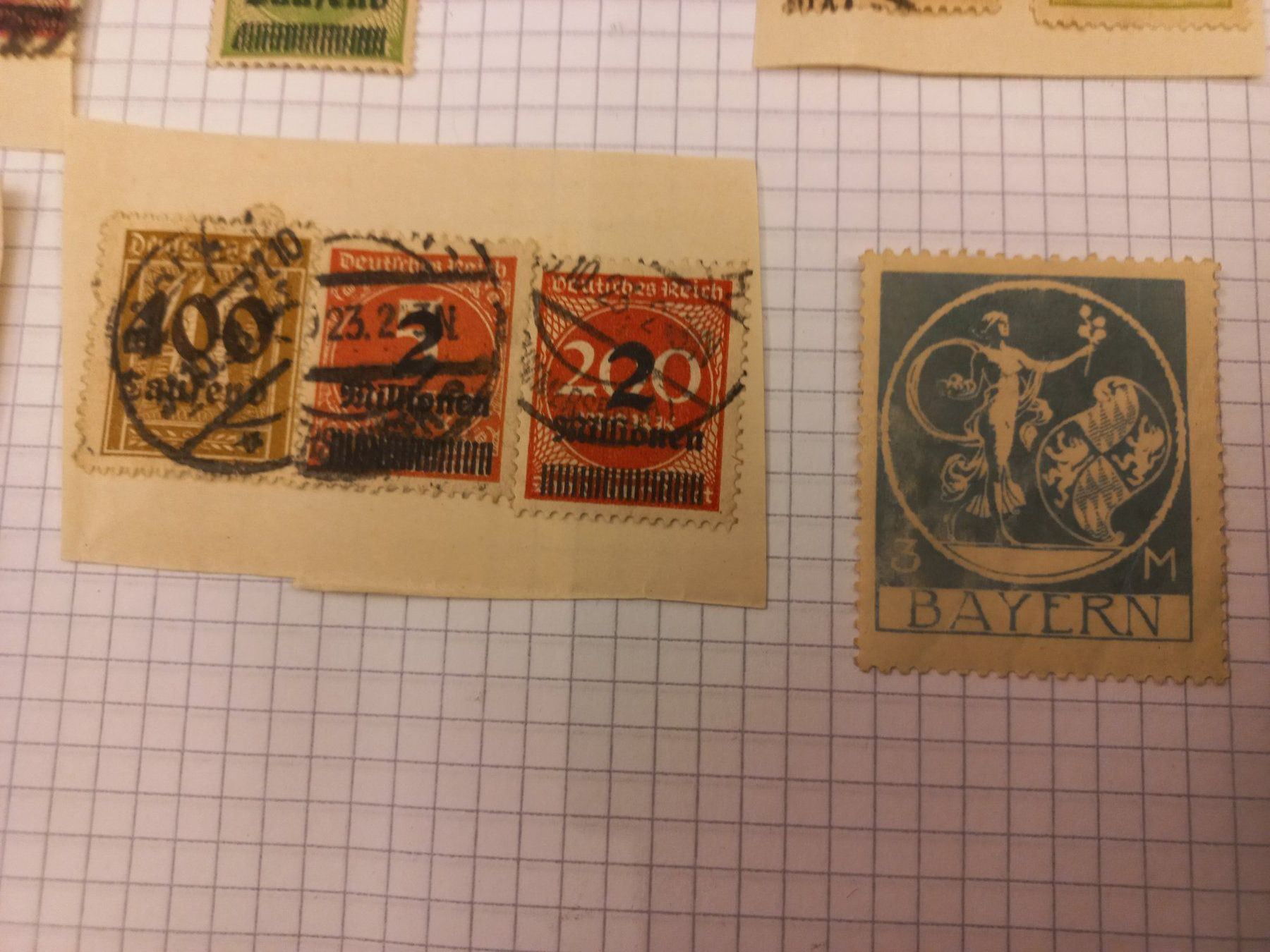 Tous les timbres: 21 BRIEFMARKEN DEUTSCHES REICH SORTIERT – D'occasion à Lugano par Montarina 4