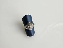 Silberring mit Pyrit Grösse 52
