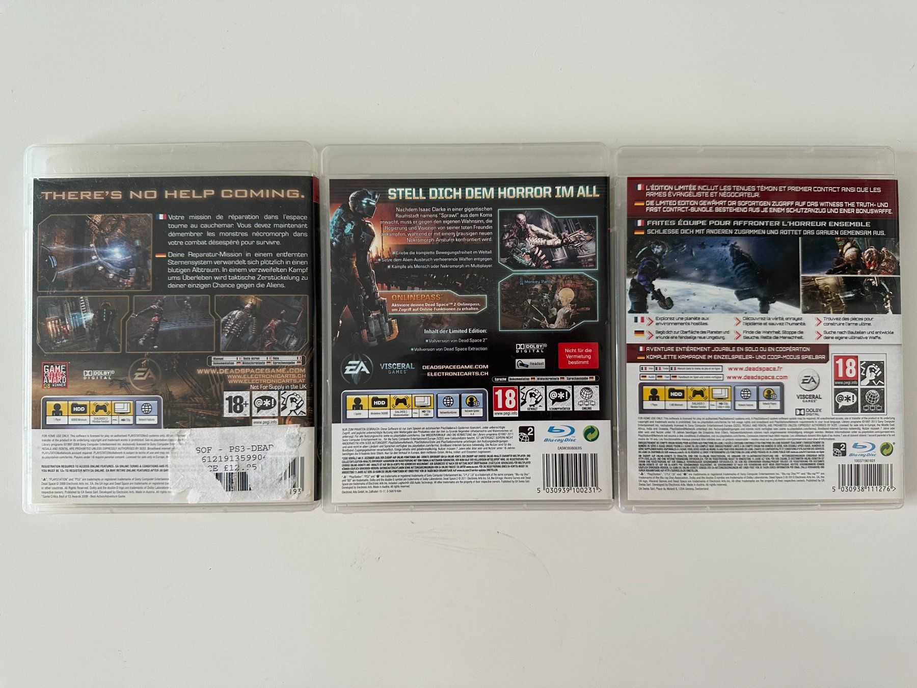 Sony Jeux: Lot jeux video PS3 Dead Space 1 2 3 – D'occasion à Couvet par nay_prh5 2