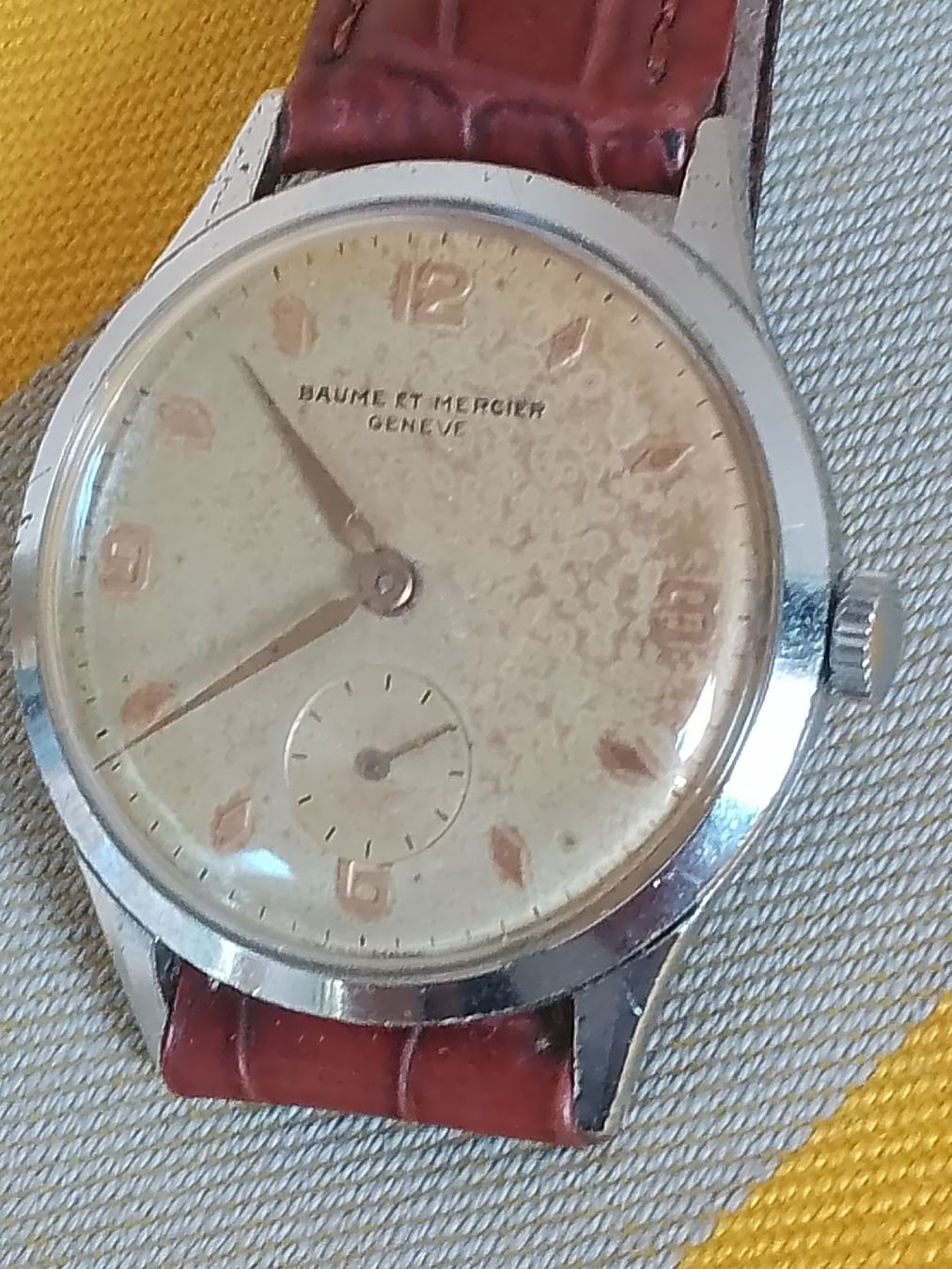 Baume & Mercier Orologi: Baume et Mercier Antik 34 mm läuft  – Usato da Agno venduto da sam2608