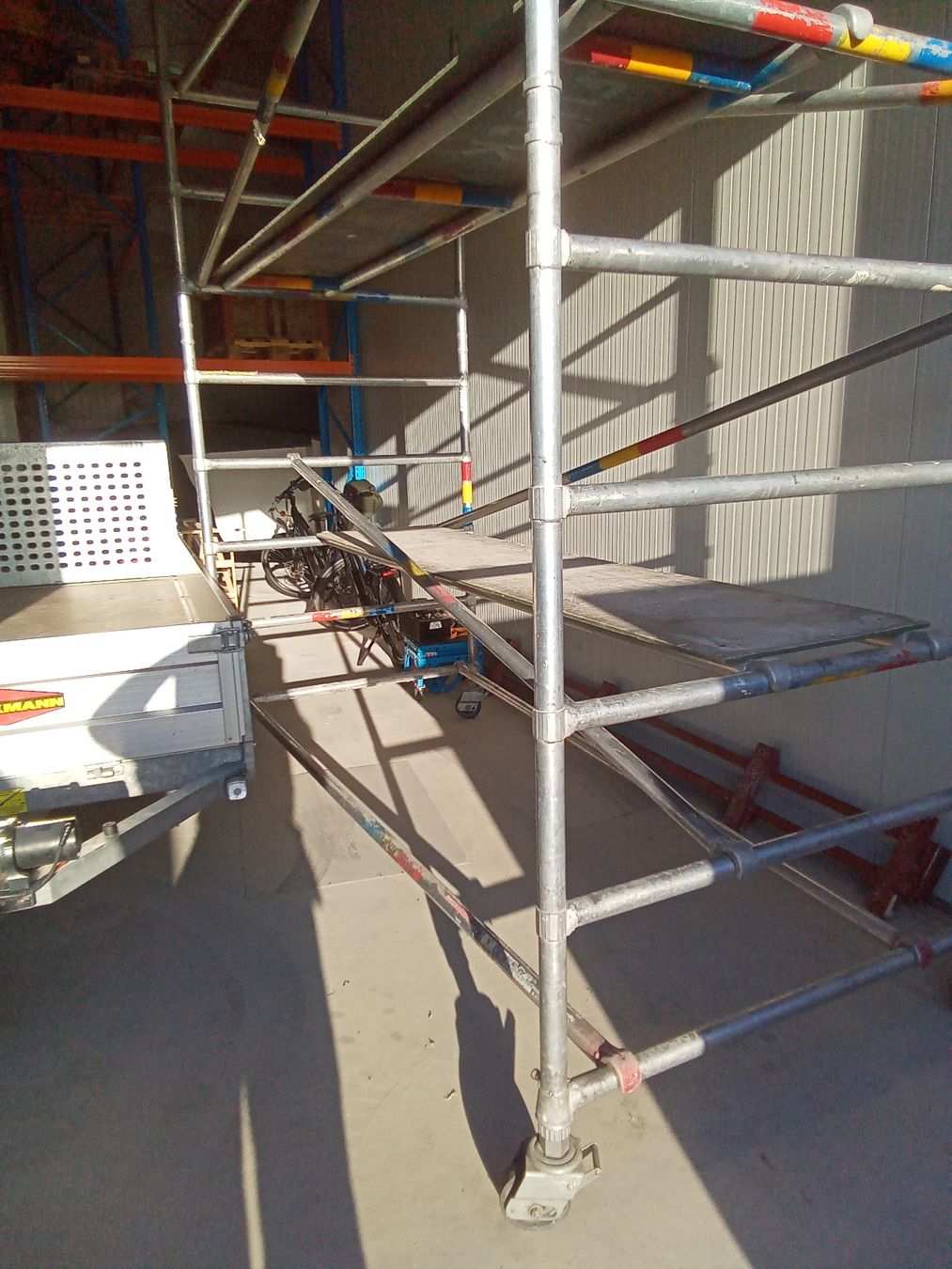 Ponteggi: Professionelles Alu rollgerüst Indupro – Usato da Wagenhausen venduto da inf_r8sj 5