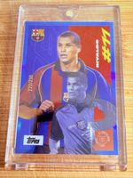 Sammelkarte Fussball Rivaldo FC Barcelona Topps 222/250