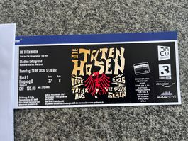 Die toten Hosen Ticket