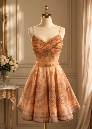 Elegant Silk Blend Dress