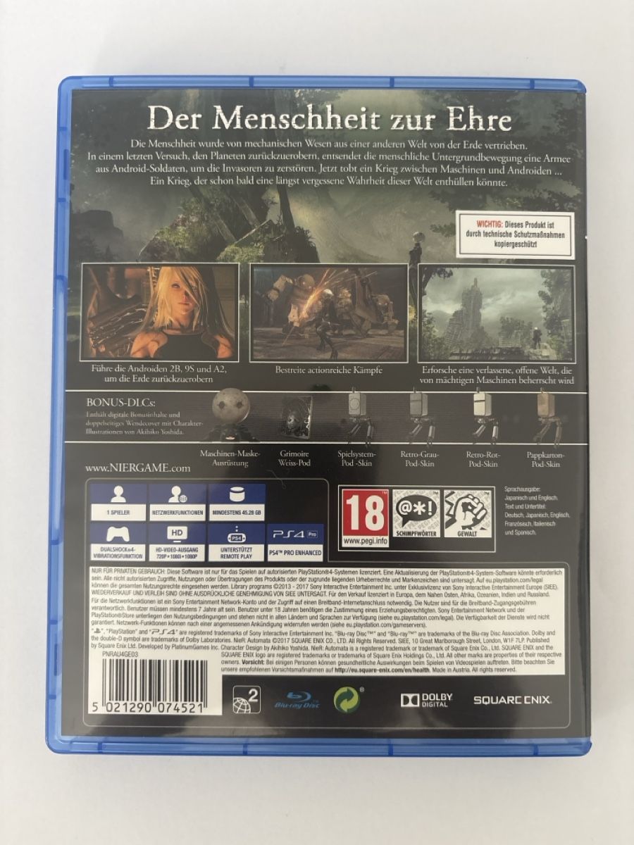 Sony Spiele: Nier: Automata (PS4, gebraucht) – Gebraucht aus Eschlikon TG von JenovaNoDanna 1