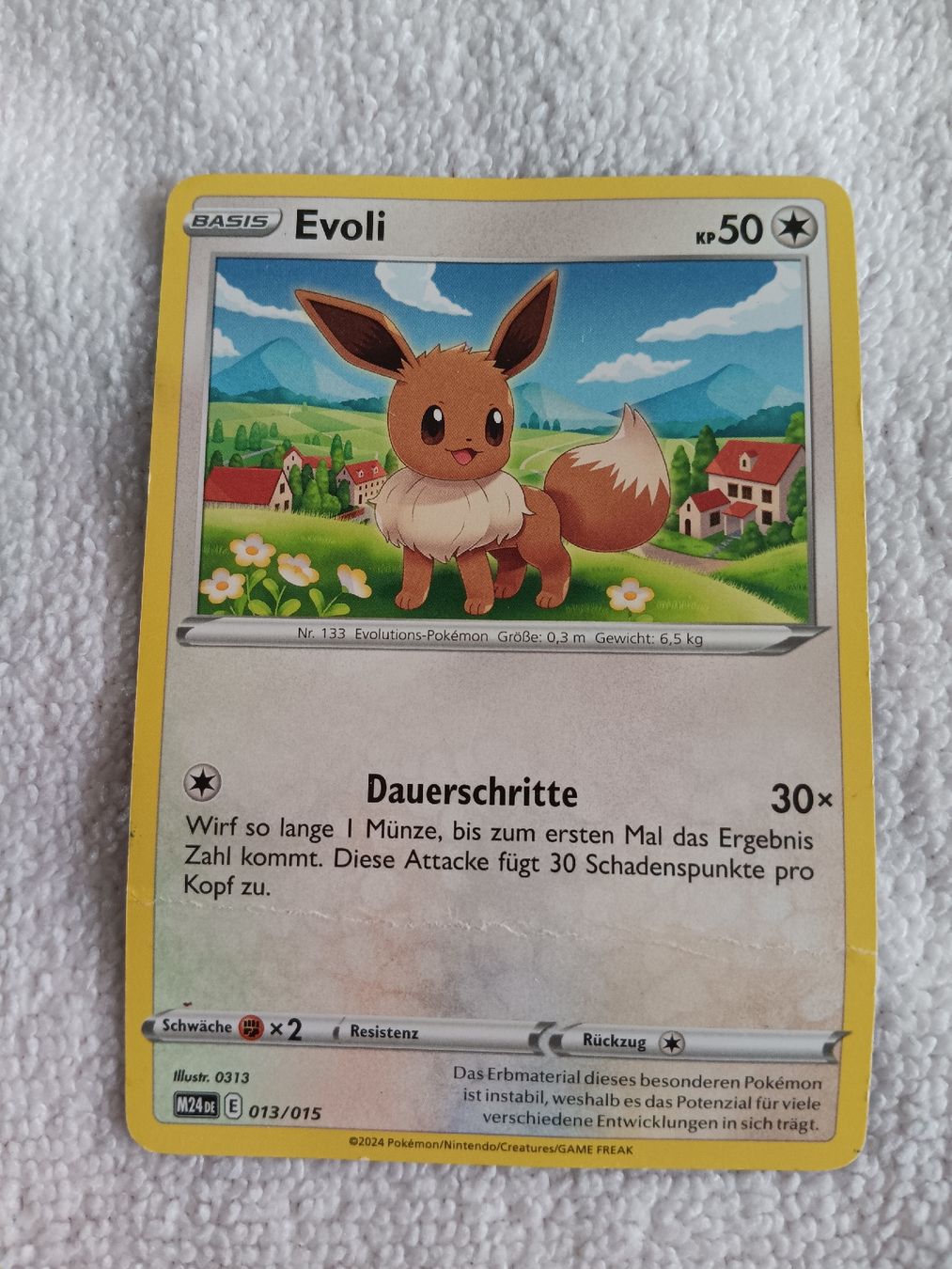 Pokémon Cartes à collectionner: Pokemon Basis Evoli – D'occasion à Meilen par Stella1805