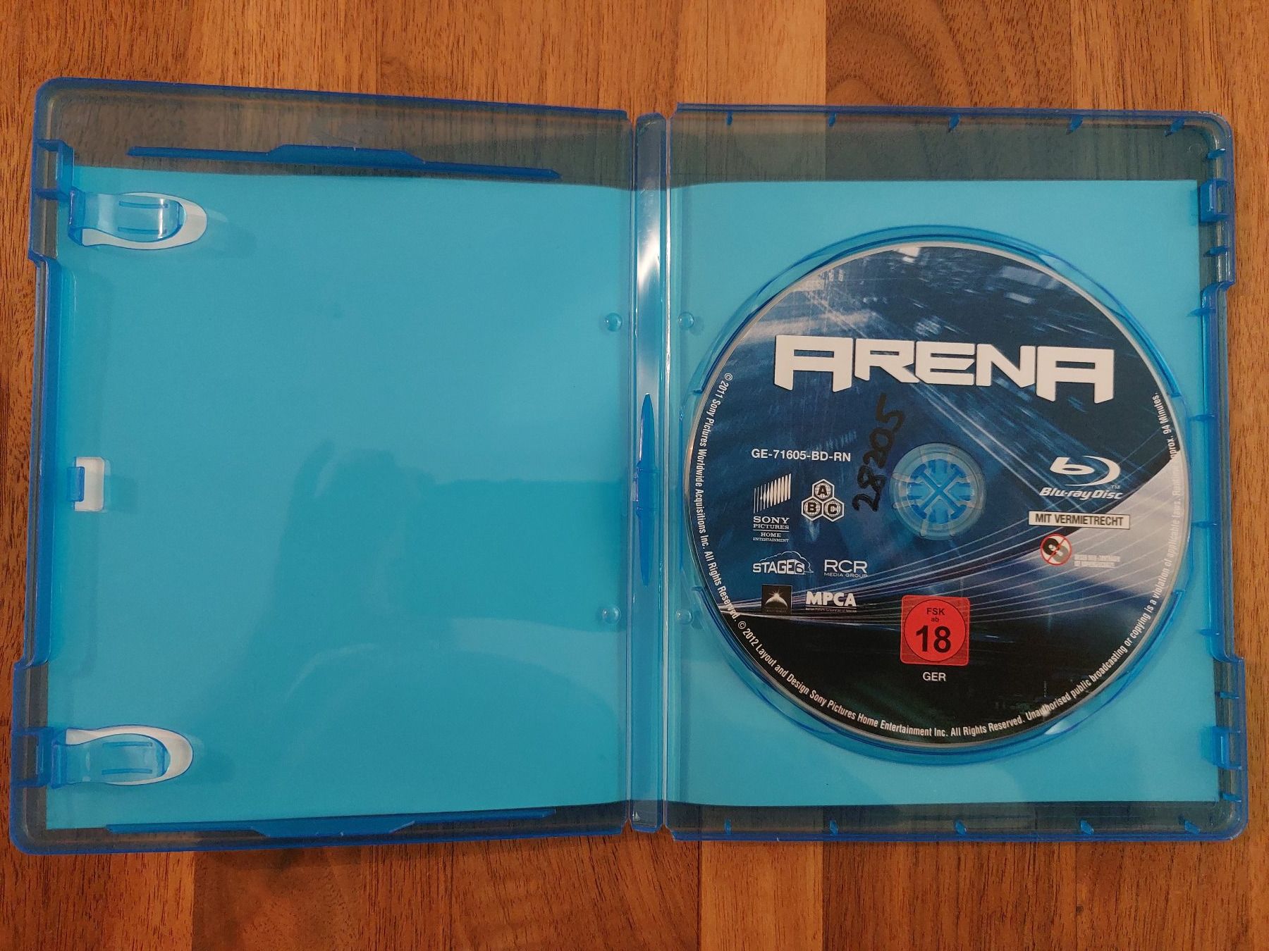 Alle DVDs: Blu Ray - Arena – Gebraucht aus Rheinfelden von FilmAuktion 2