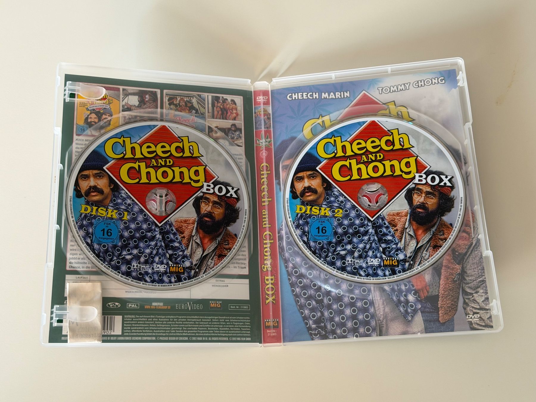 Tutti i DVDs: Cheech & Chong Box - 4 Filme – Usato da Altstätten SG venduto da sheamus 2