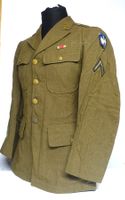 US Army Jacke 2.Weltkrieg  65th Infantry Division Pfc Adams