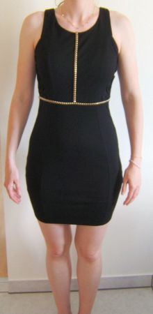 SCHÖNES SCHWARZES KLEID H & M GR. 36