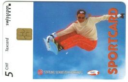 Taxcard Chip-999 Sportcard Snowboard 660 Ex ungebraucht