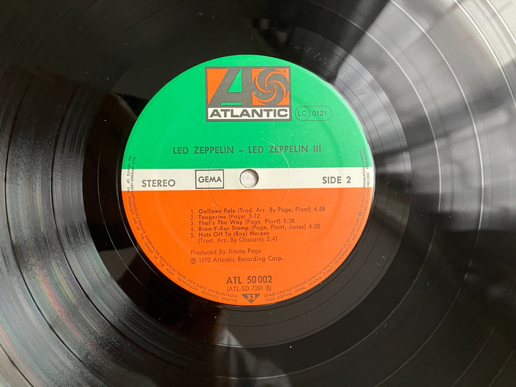Schallplatten: Led Zeppelin – Gebraucht aus Aarwangen von Jukebox3 8