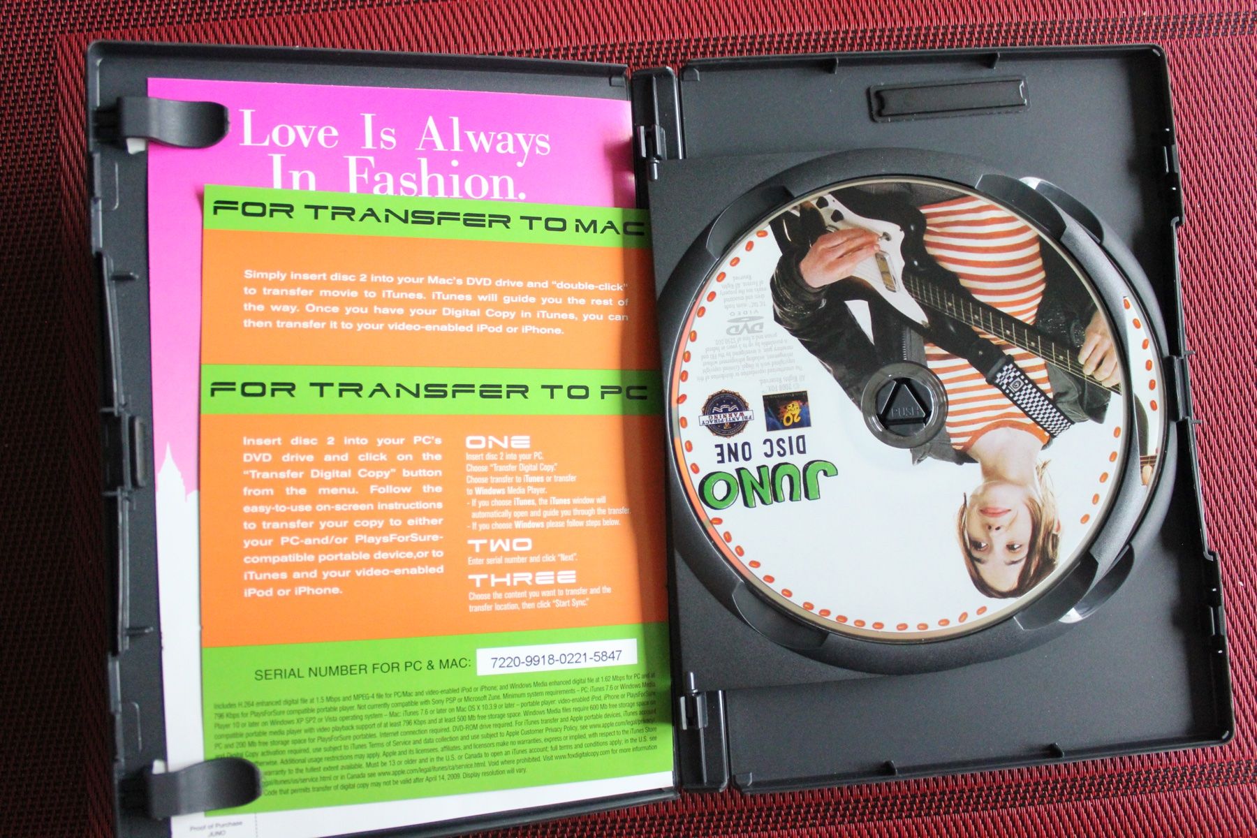 Tutti i DVDs: Juno (DVD, 2008, 2-Disc Set)Eng,Fr.SP DVD (2409) – Usato da Geroldswil venduto da Schlumpfine1973 1