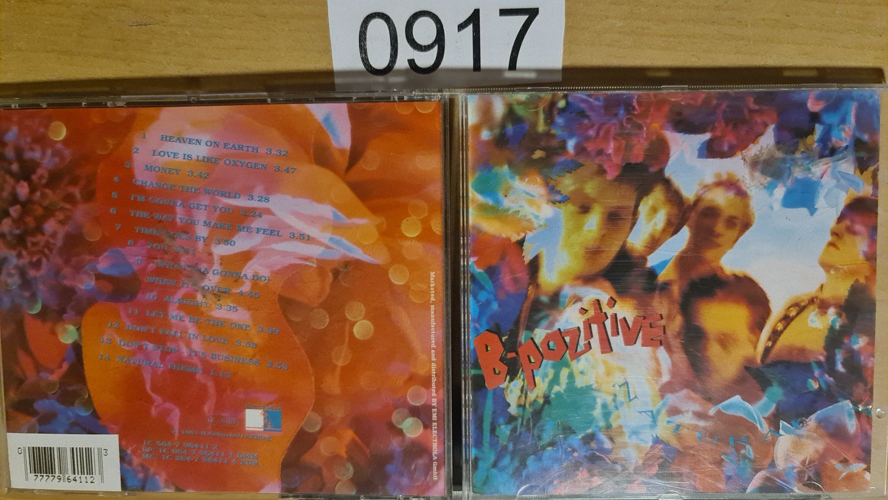 CDs: B-positive - Natura CD (1992) – Gebraucht aus Dintikon von Vexi