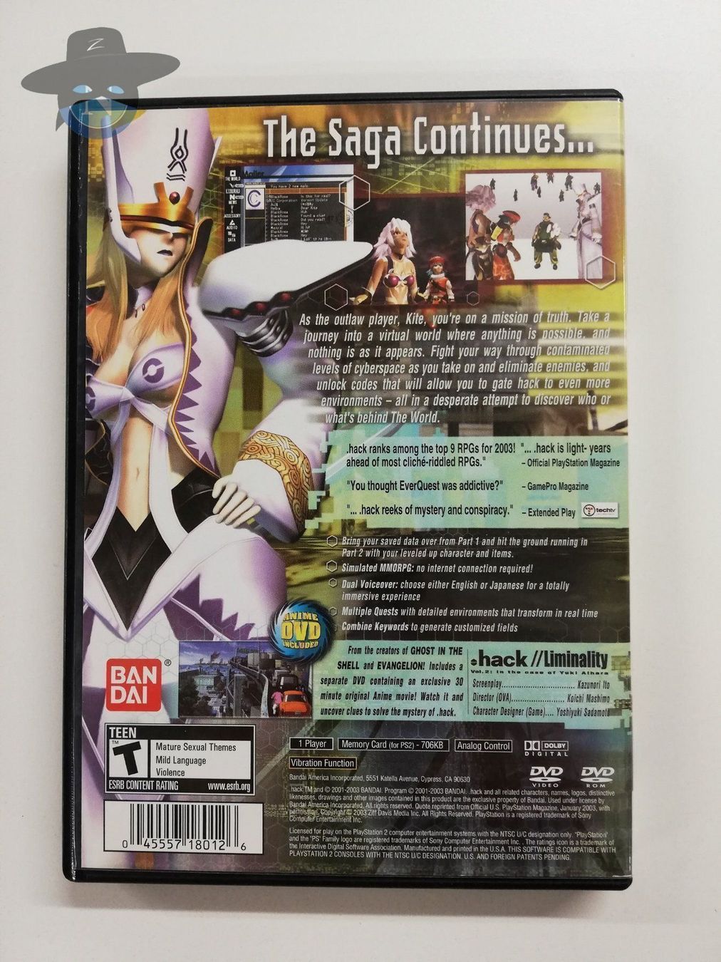 Sony Spiele: . Hack Part 2 Mutation       / USA / PS2 – Gebraucht aus St. Gallen von zorro_dc 1