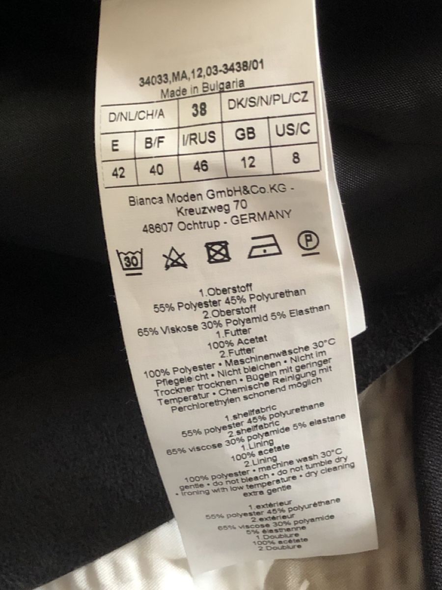 Giacche: Kunstleder Jacke von BIANCA Gr.38 – Usato da Balsthal venduto da Katzenfan99 4