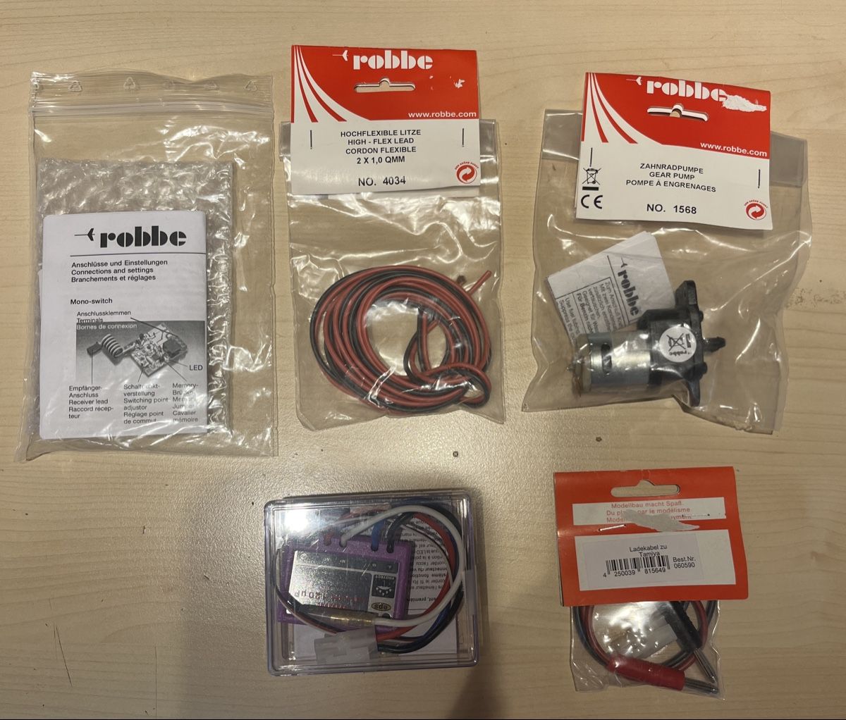Componenti elettronici: Elekrokomponente für Modellbau – Nuovo e nell'imballaggio originale da Uetikon am See venduto da eri_5hx6