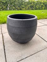 Grosser Pflanzentopf / Blumentopf Anthrazit – (30 cm)