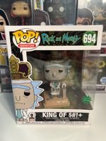 Funko POP! Animation Rick & Morty King of S#!+ avec son 15cm