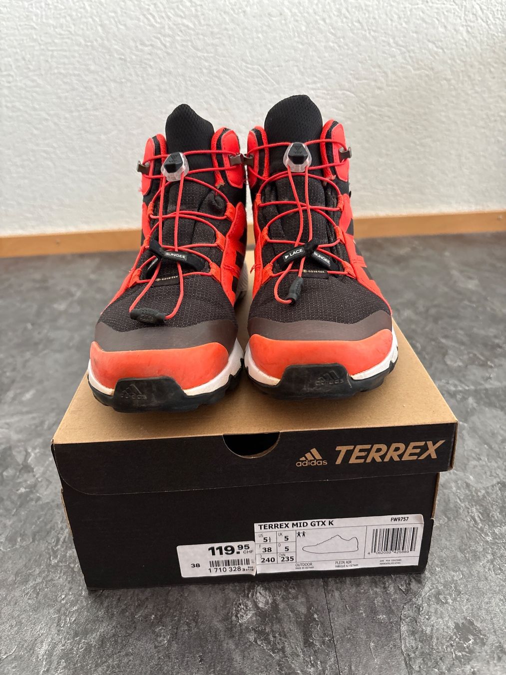 Adidas Scarpe da uomo: Adidas Terrex Wanderschuhe Grösse 38 Goretex – Usato da Siebnen venduto da nera007