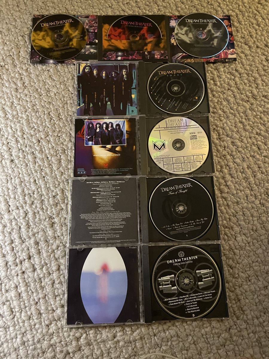 CDs: 5x Dream Theater  – D'occasion à Reinach AG par trigger7811 1