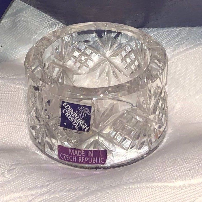 Altro in Decorazioni & Accessori: Servietenring Edinburg Crystal 1 – Usato da Zürich venduto da dojoal64 1