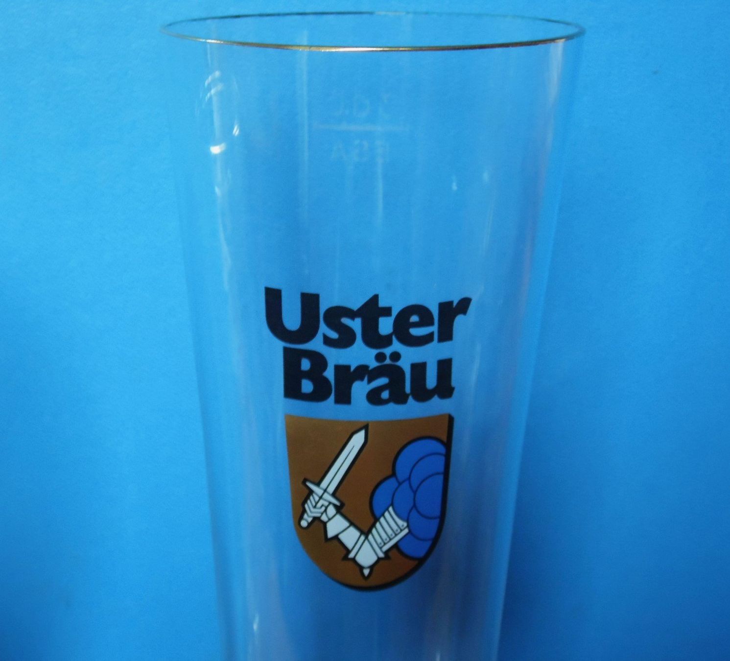 Bicchieri: 6 Biergläser Bier Brauerei Uster – Usato da Lichtensteig venduto da B-B-Bier 5